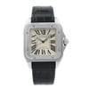 Front Full View Of Cartier W20073X8 Stainless Steel Watch Pre Owned Condition {Product Condition}
