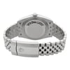 Back View Of {Caseback} Back Case And Closed Stainless Steel Band Of Rolex 126300 sij Watch Pre Owned Condition