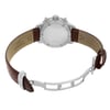 Back View Of Solid Back Case And Open Leather,Stainless Steel Band Of Tissot T055.417.16.037.00 Watch New With Defects Condition