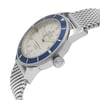 View Of Crown Facing Side Of Breitling A1732116/G717-154A Stainless Steel Watch Display Model Condition
