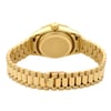 Back View Of {Caseback} Back Case And Closed Gold Band Of Rolex 69178 Watch Pre Owned Condition