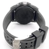 Back View Of Screwback Back Case And Closed Rubber Band Of Luminox XS.3081.BO Watch Pre Owned Condition