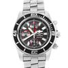 Up Close Front Facing Picture Of Breitling A1334102/BA81-134A Stainless Steel Watch Display Model Condition