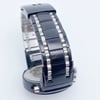Back View Of Solid Back Case And Closed Stainless Steel Band Of Tissot T011.417.22.201.00 Watch Pre Owned Condition