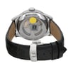 Back View Of Exhibition Back Case And Closed Leather Band Of Tissot T006.407.16.053.00 Watch Unworn Condition