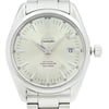 Up Close Front Facing Picture Of OMEGA 2503.30.00 Stainless Steel Watch Pre Owned Condition