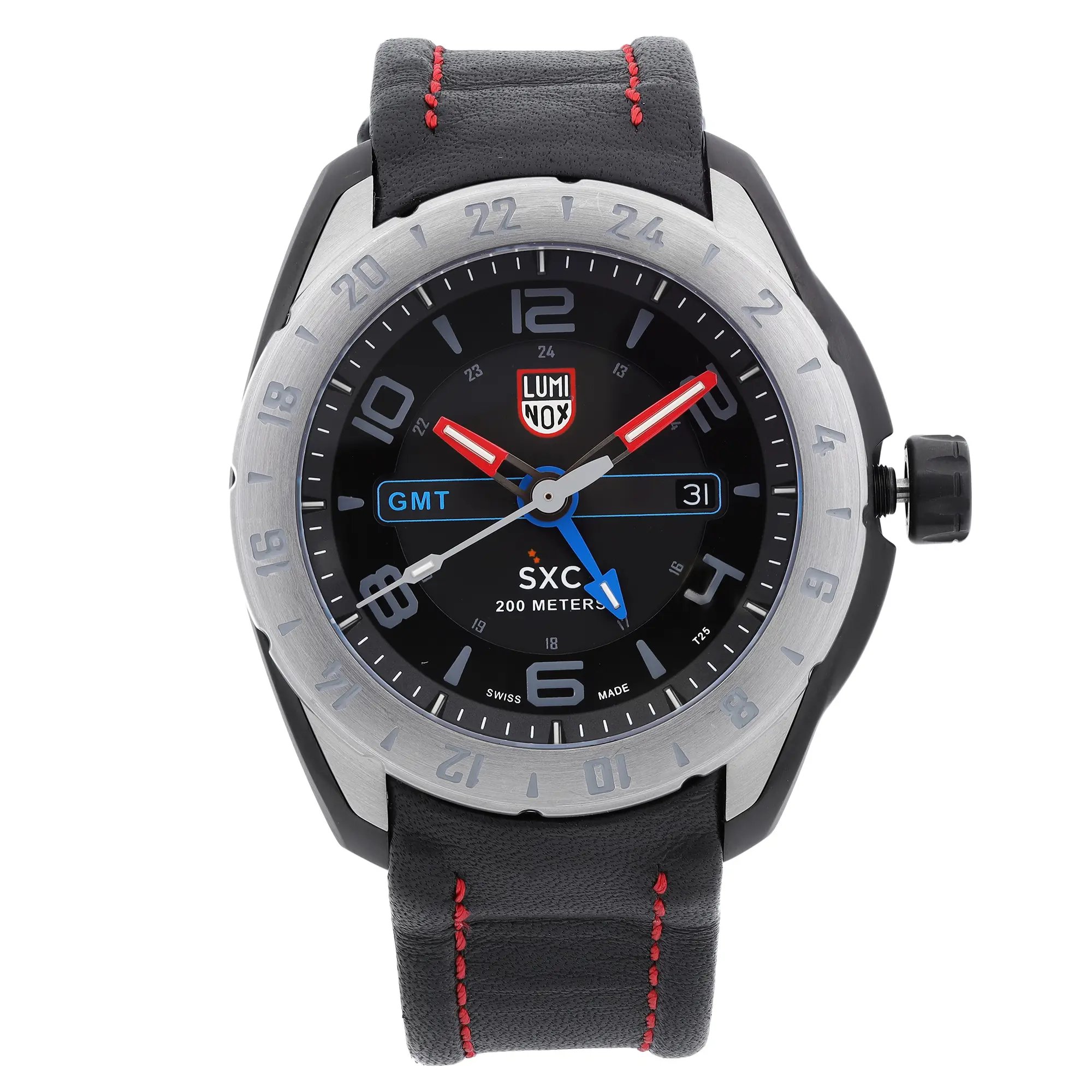 Front Full View Of Luminox XU.5127 Stainless Steel Watch New With Defects Condition Good