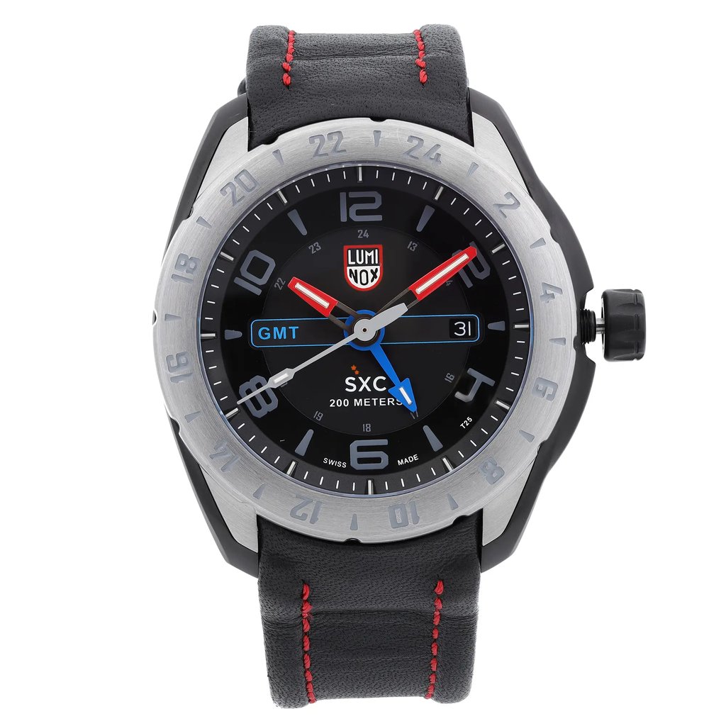 Front Full View Of Luminox XU.5127 Stainless Steel Watch New With Defects Condition Good