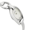 View Of Opposite Crown Facing Side Of Gucci YA139506 Stainless Steel Watch Pre Owned Condition