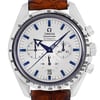 Up Close Front Facing Picture Of OMEGA 3551.20.00 Stainless Steel Watch Pre Owned Condition