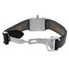 Back View Of Screwback Back Case And Open Leather Band Of Cartier W5200005 Watch Pre Owned Condition