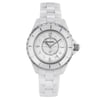 Front Full View Of Chanel H2422 Ceramic Watch Pre Owned Condition {Product Condition}