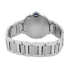 Back View Of {Caseback} Back Case And Closed Stainless Steel Band Of Cartier W6920011 Watch Pre Owned Condition