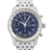 Up Close Front Facing Picture Of Breitling A24322121C2A1 Stainless Steel Watch Display Model Condition