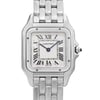 Up Close Front Facing Picture Of Cartier WSPN0007 Stainless Steel Watch Unworn Condition