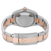 Back View Of {Caseback} Back Case And Closed Stainless Steel,Rose Gold Band Of Rolex 178241 Watch Pre Owned Condition
