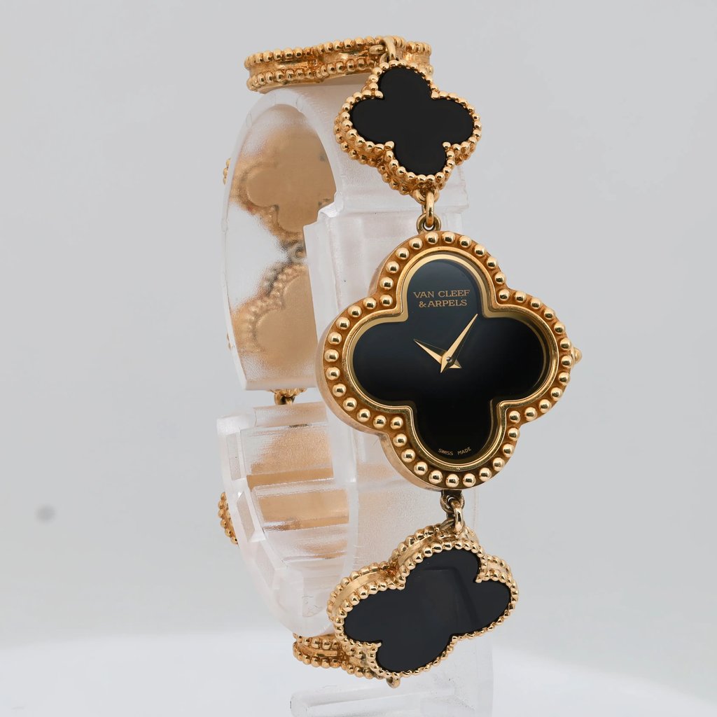 3rd image of Van Cleef & Arpels Vintage Alhambra Wristwatch, PreOwned condition