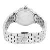 Back View Of Snap Back Case And Closed Stainless Steel Band Of RAYMOND WEIL 5599-ST-20001 Watch Pre Owned Condition