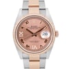 Up Close Front Facing Picture Of Rolex 126231 Stainless Steel Watch Pre Owned Condition