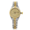 Front Full View Of Rolex 69173 Stainless Steel Watch Pre Owned Condition {Product Condition}
