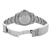 Back View Of Solid Back Case And Open Stainless Steel Band Of Rolex 116610LV Watch Pre Owned Condition