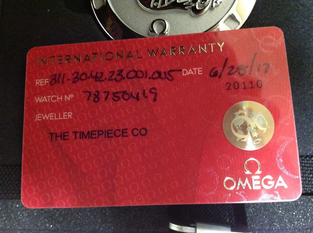 2nd image of OMEGA 311.30.42.30.01.005 Wristwatch, PreOwned condition