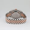 Back View Of Solid Back Case And Closed Stainless Steel,Rose Gold Band Of Rolex 116231 Watch Pre Owned Condition
