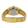 Back View Of {Caseback} Back Case And Closed Gold Plated Band Of OMEGA 566.00.88 Watch Pre Owned Condition