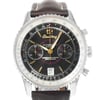 Up Close Front Facing Picture Of Breitling A48330 Stainless Steel Watch Pre Owned Condition
