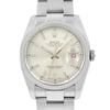 Up Close Front Facing Picture Of Rolex 116200 Stainless Steel Watch Pre Owned Condition