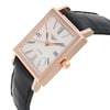 View Of Crown Facing Side Of Longines L2.792.8.71.0 Rose Gold Watch Pre Owned Condition