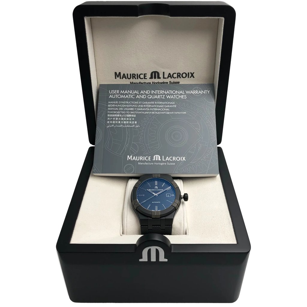 10th image of Maurice Lacroix AI6008-PVB01-330-1 Wristwatch, Unworn condition