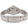 Back View Of Screwback Back Case And Closed Stainless Steel Band Of Rolex 279174 Watch Pre Owned Condition