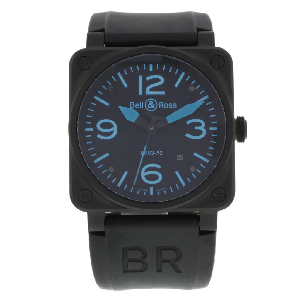 1st image of Bell & Ross BR0392-BLUE Wristwatch, PreOwned condition