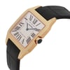 View Of Crown Facing Side Of Cartier W2006951 Rose Gold Watch Pre Owned Condition