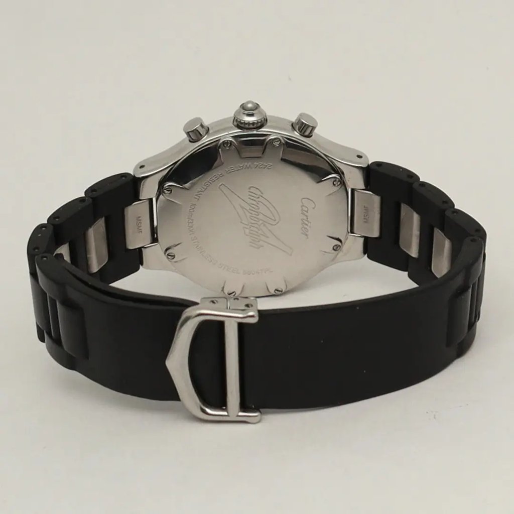 4th image of Cartier Chronoscaph Wristwatch, PreOwned condition