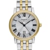 Up Close Front Facing Picture Of Tissot T1222102203300 Stainless Steel Watch Pre Owned Condition
