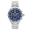 Front Full View Of TAG Heuer CAZ1014.BA0842 Stainless Steel Watch Pre Owned Condition {Product Condition}