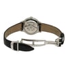 Back View Of Exhibition Back Case And Open Leather Band Of Jaeger-LeCoultre Q3468421 Watch Pre Owned Condition