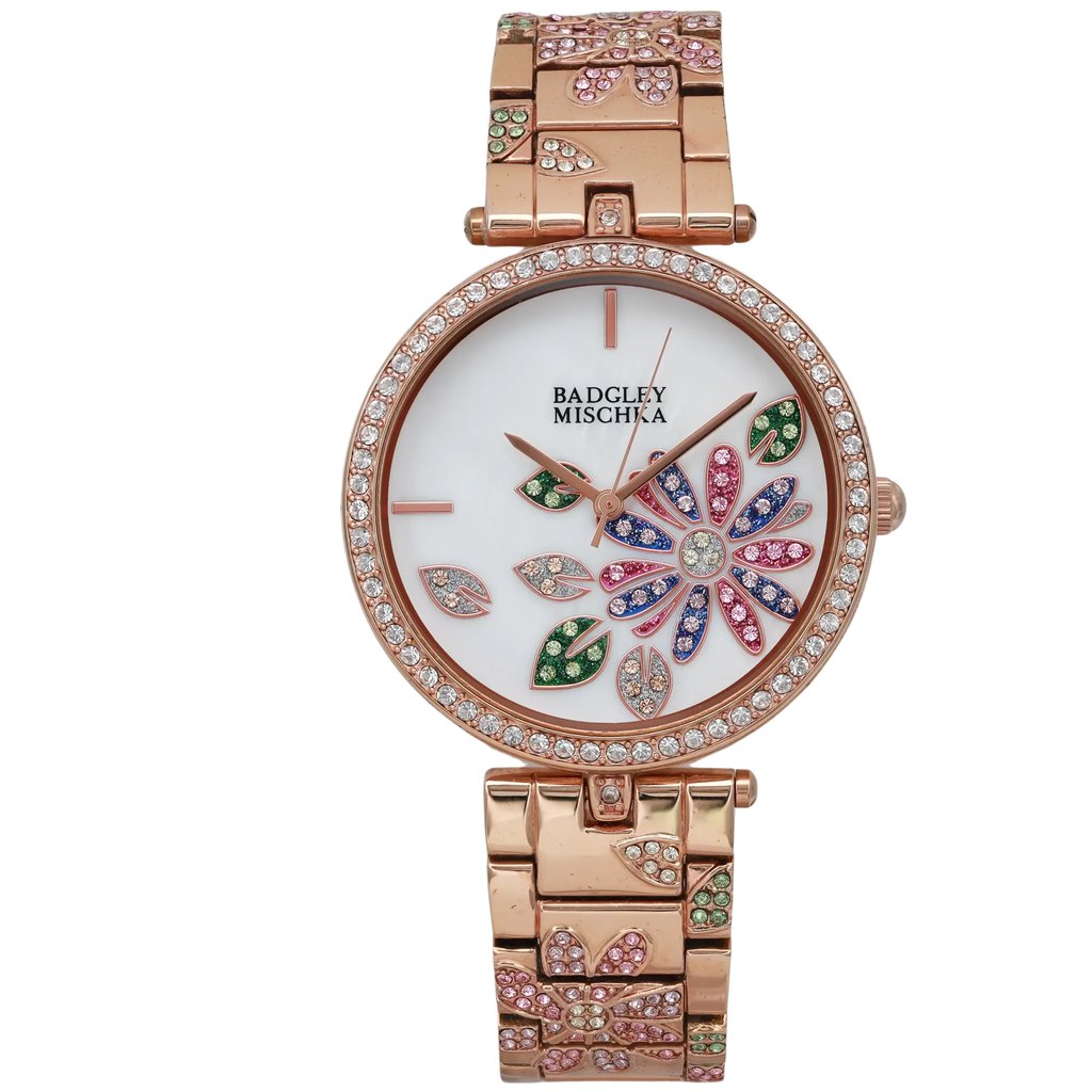 1st image of Badgley Mischka Badgley Mischka BA/1388MPRG Wristwatch, PreOwned condition