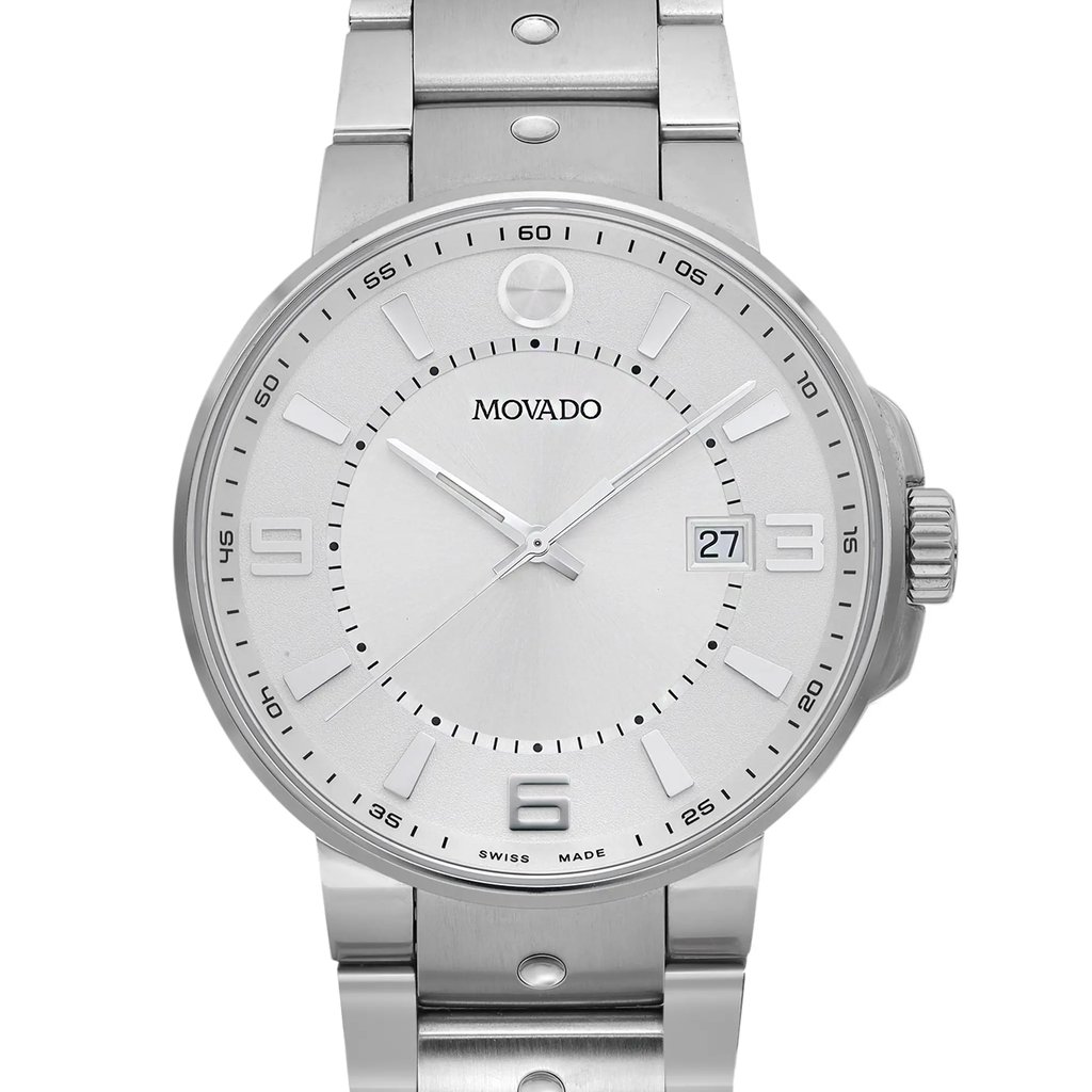 2nd image of Movado  Movado Pilot Wristwatch, PreOwned condition