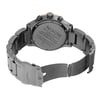 Back View Of Solid Back Case And Open Stainless Steel Band Of Nixon A037-1228 Watch Pre Owned Condition