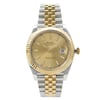 Front Full View Of Rolex 126333 Stainless Steel Watch Unworn Condition Excellent