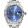 Up Close Front Facing Picture Of Rolex 116334 Stainless Steel Watch Pre Owned Condition