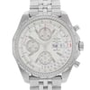 Up Close Front Facing Picture Of Breitling A1336313/G680-981A Stainless Steel Watch Display Model Condition