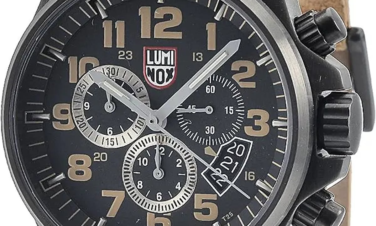 Chronostore - Luminox Atacama Chronograph 42mm Steel Black Dial 