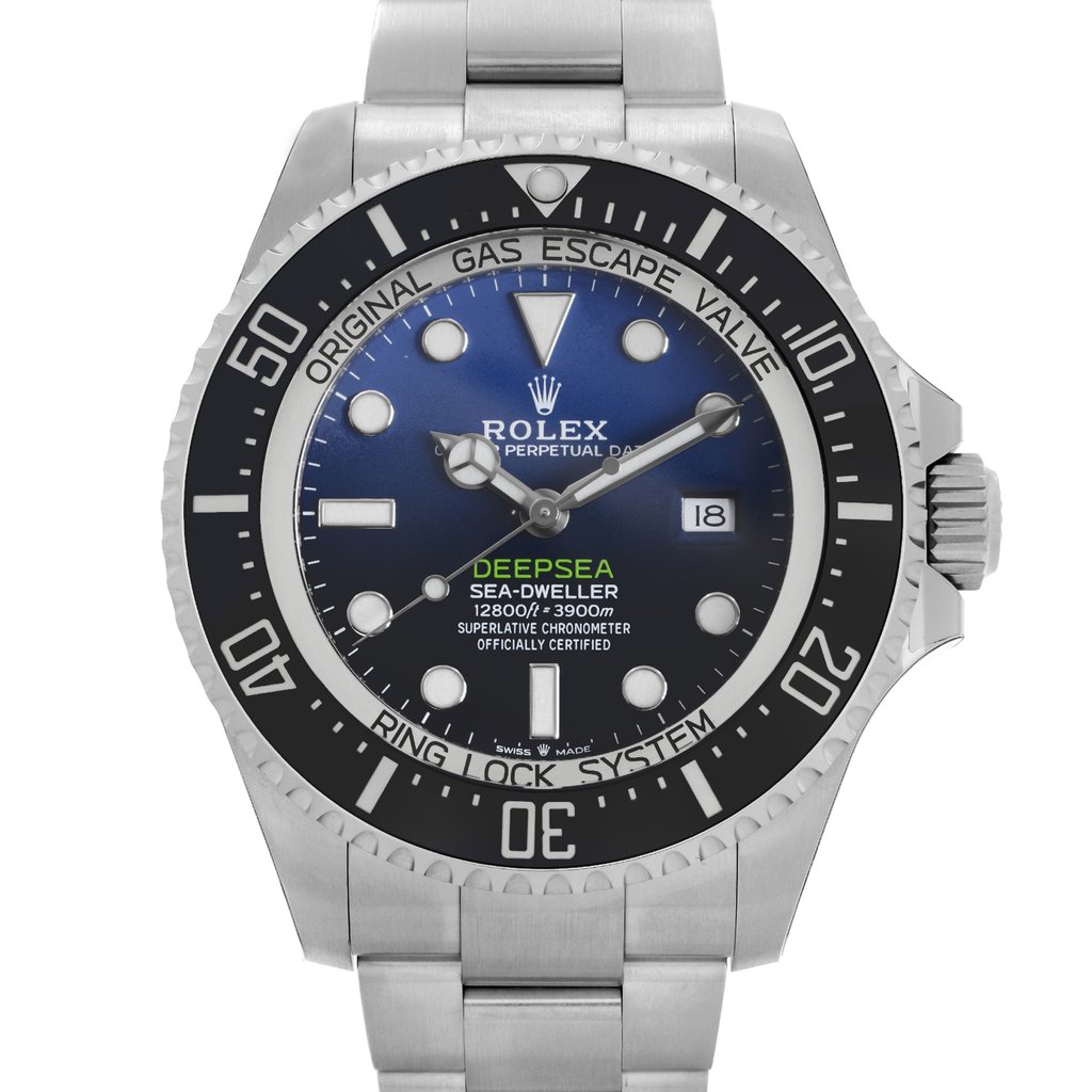 Up Close Front Facing Picture Of Rolex 126660  Stainless Steel Watch Unworn Condition