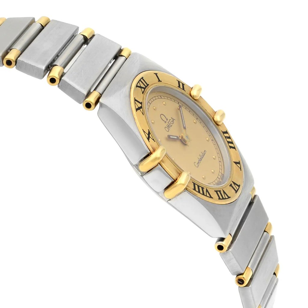 View Of Opposite Crown Facing Side Of OMEGA 795.108 Stainless Steel Watch Pre Owned Condition