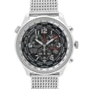 Up Close Front Facing Picture Of Citizen AT0361-81E Stainless Steel Watch Display Model Condition