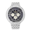 Front Full View Of Breitling A35350 Stainless Steel Watch Pre Owned Condition {Product Condition}
